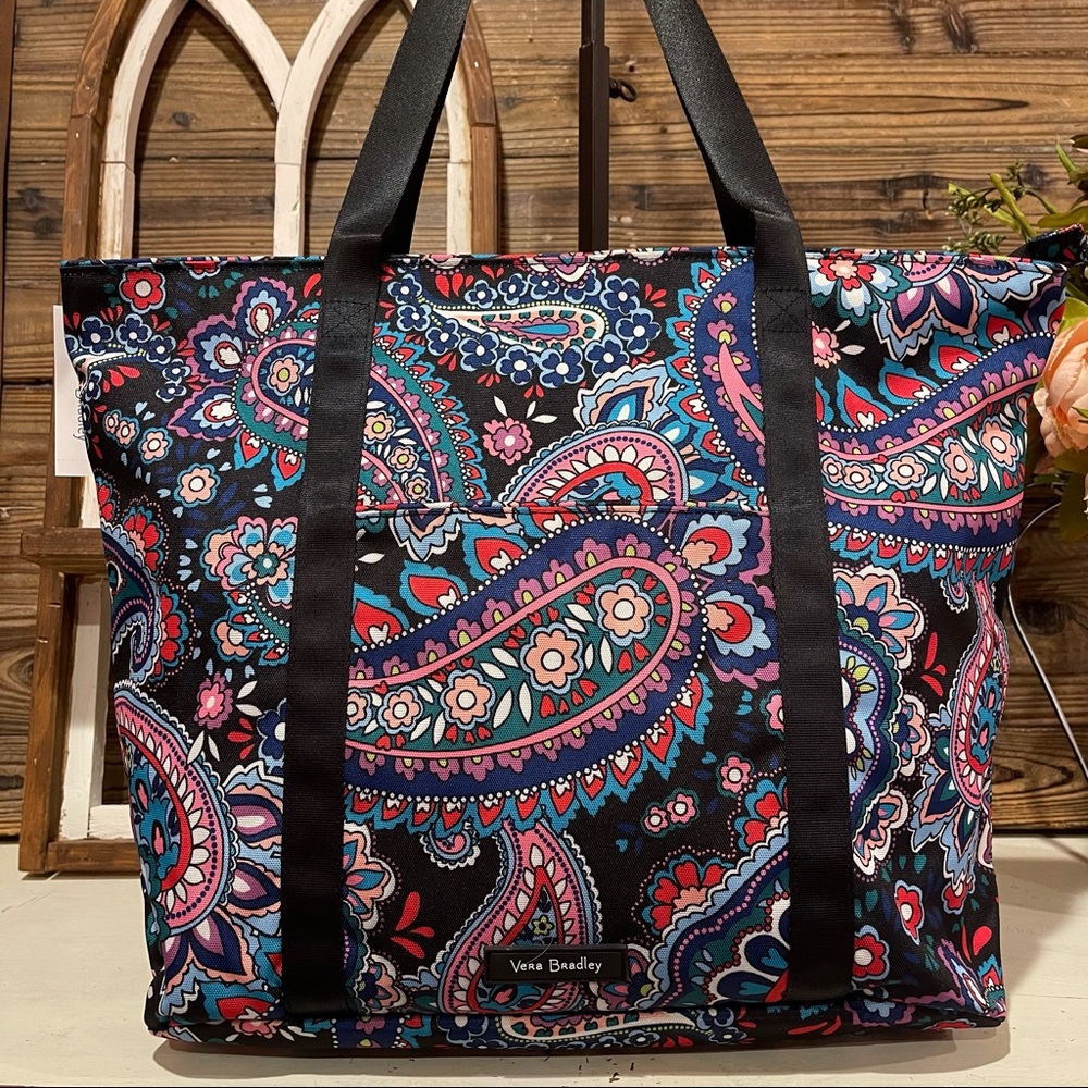Vera Bradley Haymarket Paisley Lighten Up Tote NWT